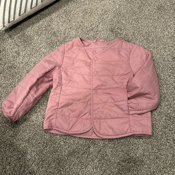 Uniqlo pink jacket, toddler 12-18months - Picture 1 of 6